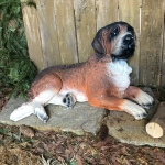 Фигура из гипса «Собака лежачая» 65*45см