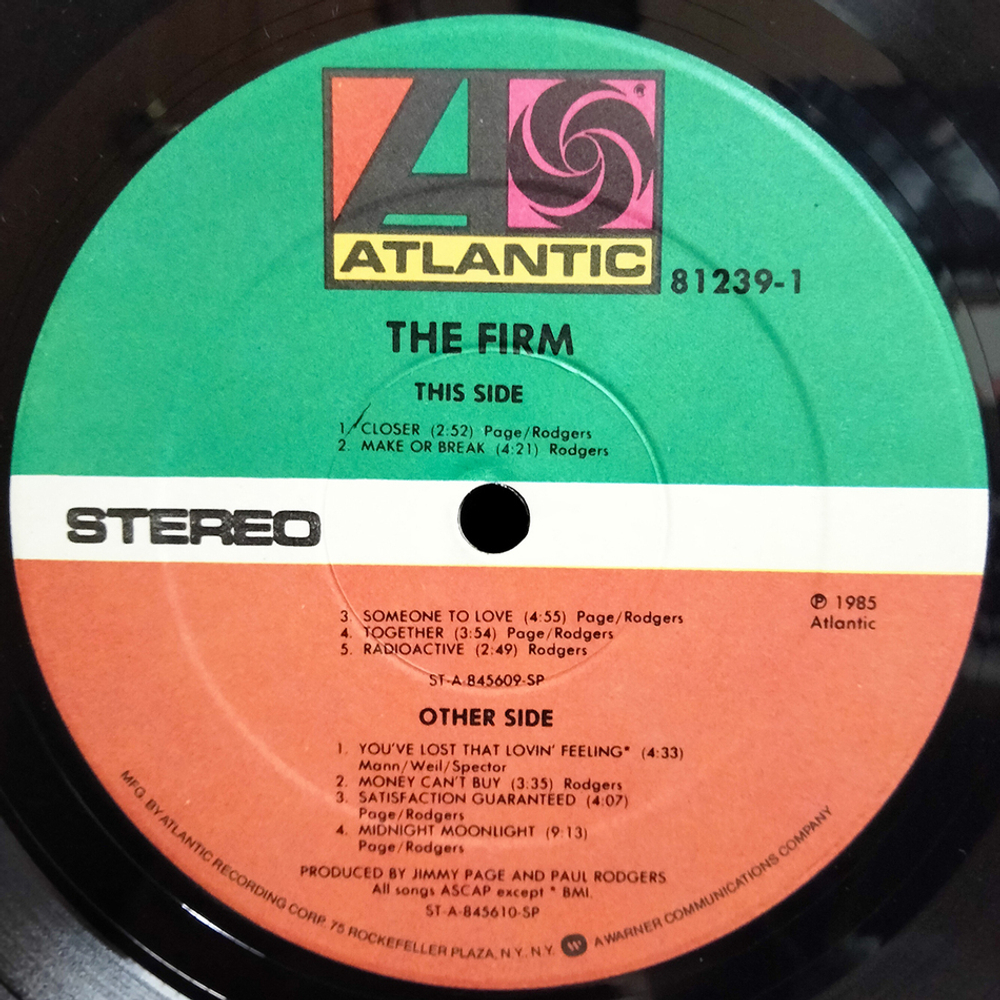 The Firm / The Firm (LP)