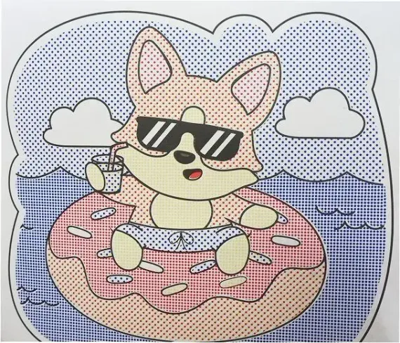 Водная раскраска. Кошечки и собачки