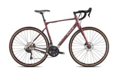 Велосипед Fuji 2024 GRAVEL мод. JARI 1.3 A6-SL р. 54 цвет матовый красное дерево