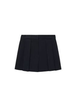 Костюмные шорты с защипами