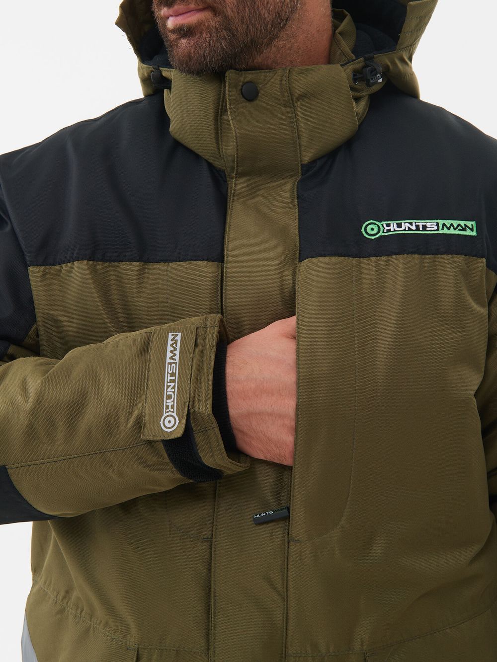 Костюм зимний Yukon Ice ткань Cat's eye цвет Хаки/Черный