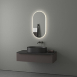Зеркало Evoform с LED-подсветкой 16,5 W 40х80 см Сенсорный выключатель Нейтральный белый свет