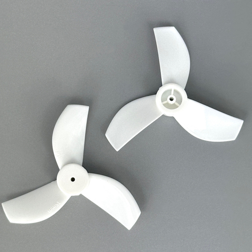 Пропеллеры Gemfan 35mm 3х лопастные 1.0mm Вал (4 Штуки) Белые