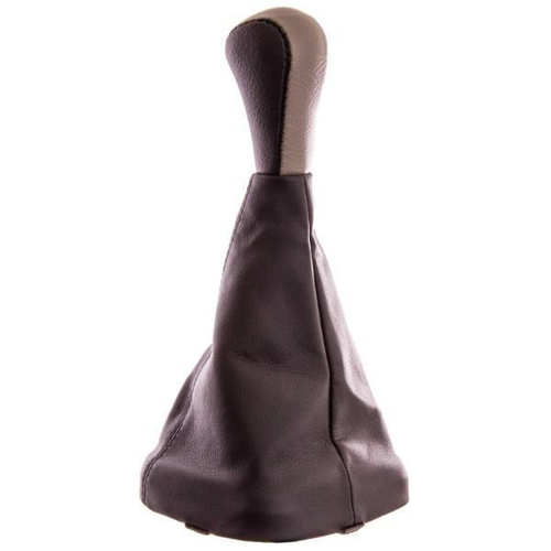 Ручка рычага КПП с чехлом и рамкой ВАЗ 2113-15 кожа серая Skyway