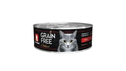 Зоогурман "GRAIN FREE" влажный корм для кошек утка 100 г