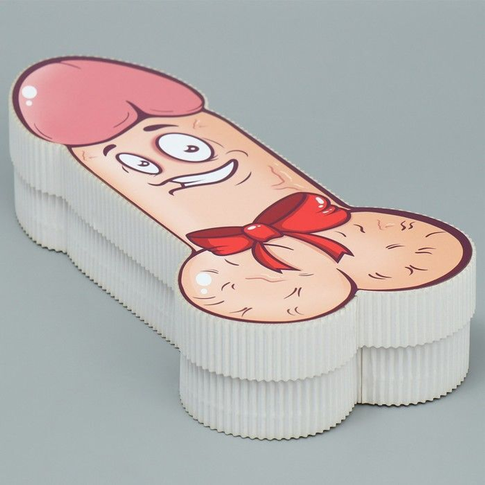 Подарочная коробка «Джентльмен» - 12х26х5 см. (Цвет: разноцветный)