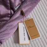 Велюровое покрывало в клетку с наволочками OVL042