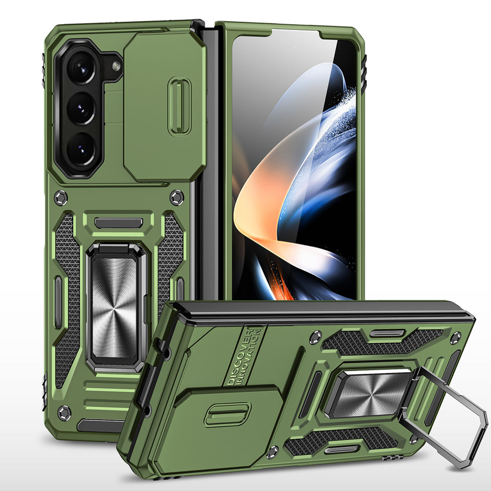 Чехол Safe Case с кольцом и защитой камеры для Samsung Galaxy Z Fold 5