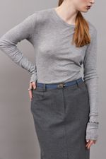 ТОНКИЙ РЕМЕНЬ С ЗАМОЧКОМ BLUE|NUDE