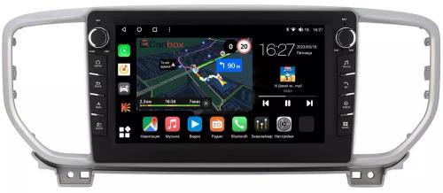 Магнитола для KIA Sportage 2018-2021 - Canbox 9085/9082 Android 10, Быстрая, CarPlay, 4G SIM-слот