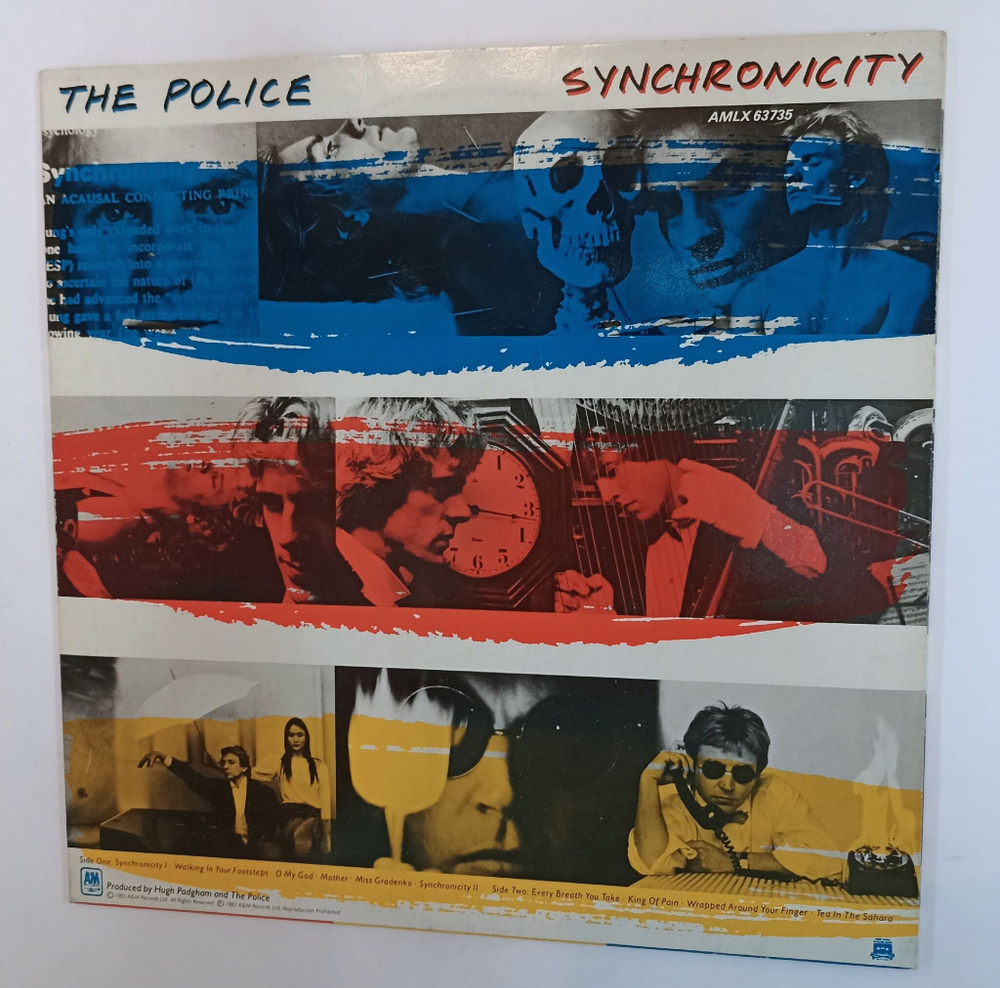 Винтажная виниловая пластинка LP The Police Synchronicity (UK 1983)
