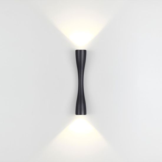 4291/10WL HIGHTECH ODL22 373 черный/металл Настенный светильник IP20 LED 10W 453Лм 3000K ANIKA