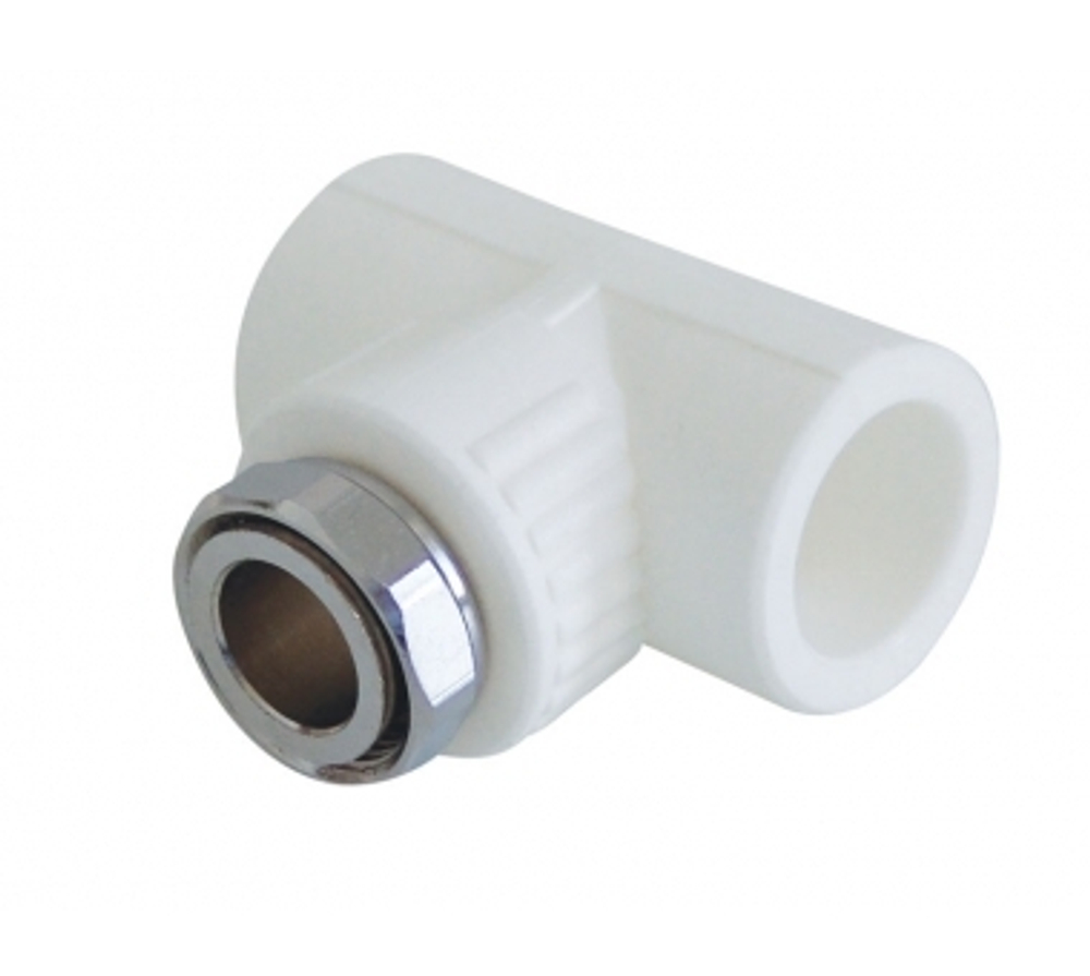 Тройник комб. с нар. гайкой KALDE 20x1/2"