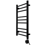 Полотенцесушитель GROIS Barcod GR-011 500х800 П9 (3+3+3) RAL9005 черный матовый, (1 шт)