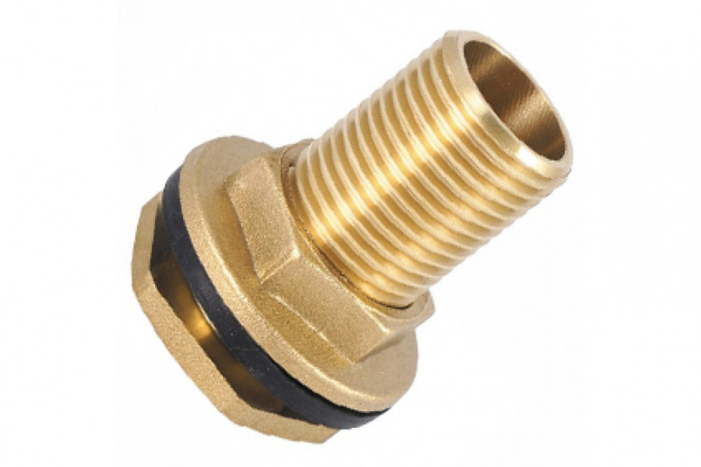 Врезка для бочки с контргайкой 1 1/4" ВДБК-114