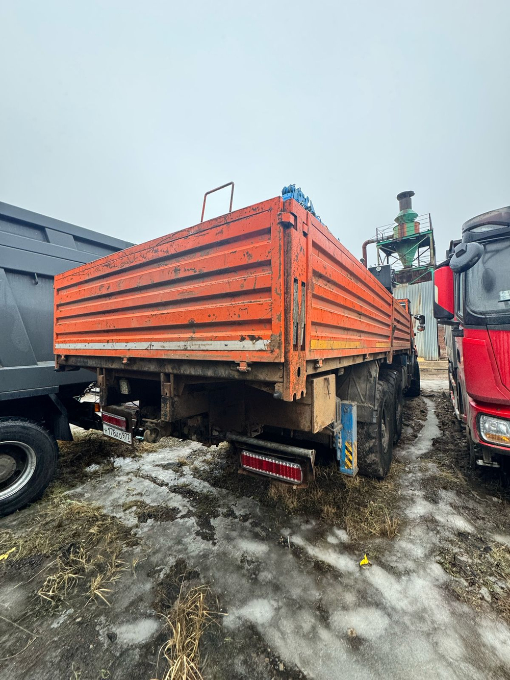 Агропромсервис 4382* на шасси КамАЗ 43118 6x6 Бортовой с КМУ 438240-02 (Дизельный, 11,8 л, 300 л.с.,