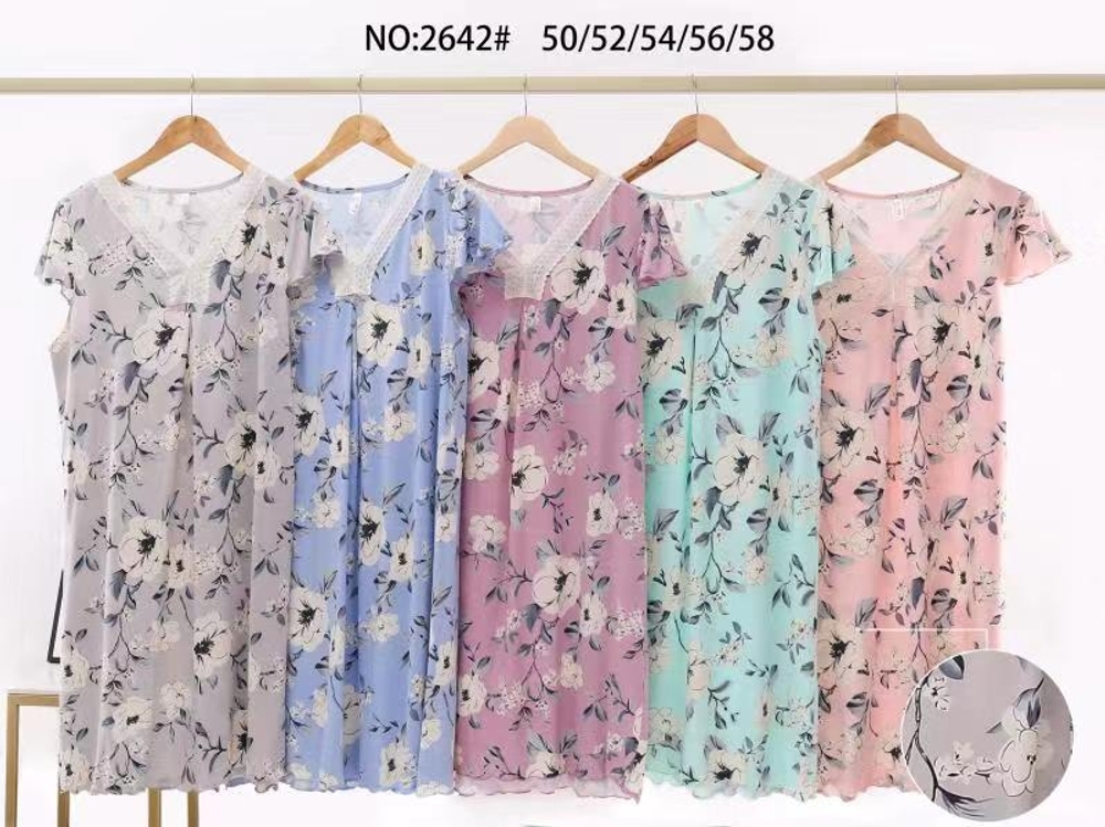 Сорочка крыло 2642-2 роз