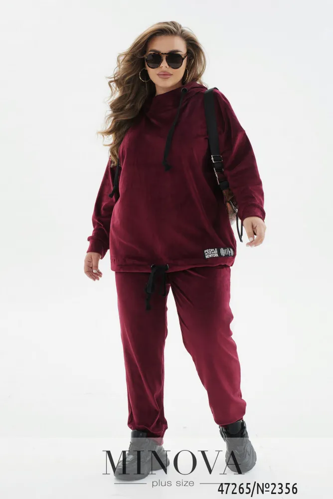 Костюм 2356-бордо Minova