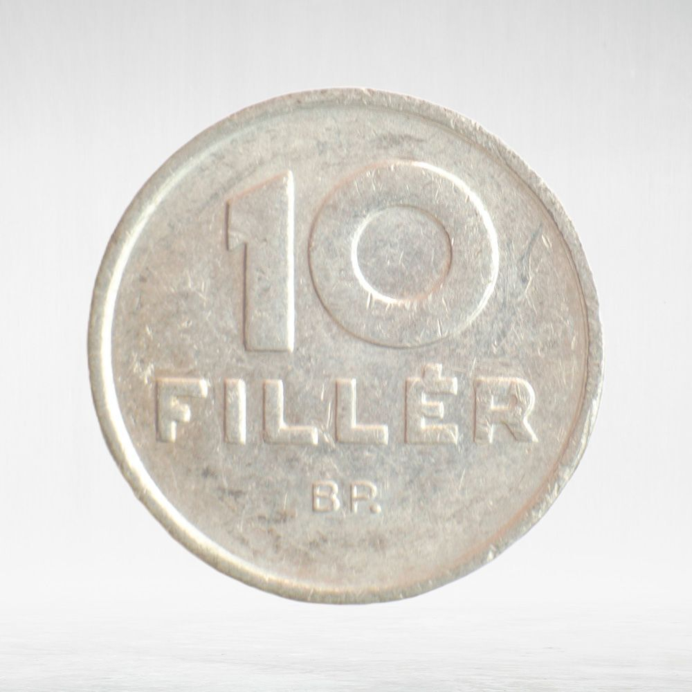 Hungary, 10 Fillér, 1990, VF