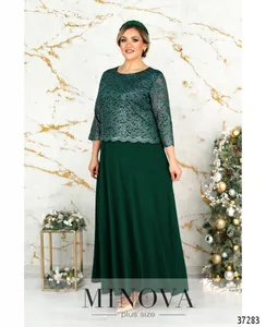 Платье 316СБ-зеленый Minova