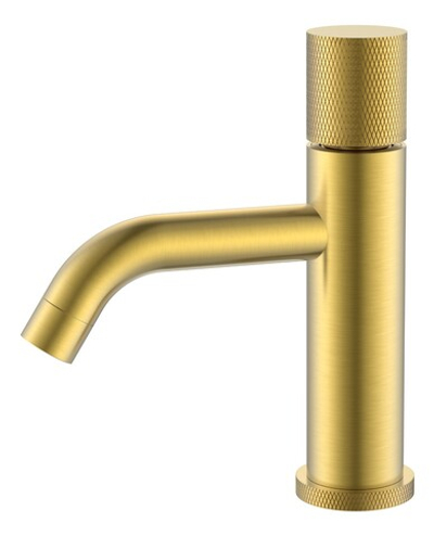 Смеситель STICK для умыв. низ. Mat Gold низкий с ручкой TOUCH