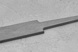 Заготовка для ножа, сталь 8Cr14MoV 4,1мм. Модель "Лопатка-II" с клинком до 140мм, ТО 61-62HRC