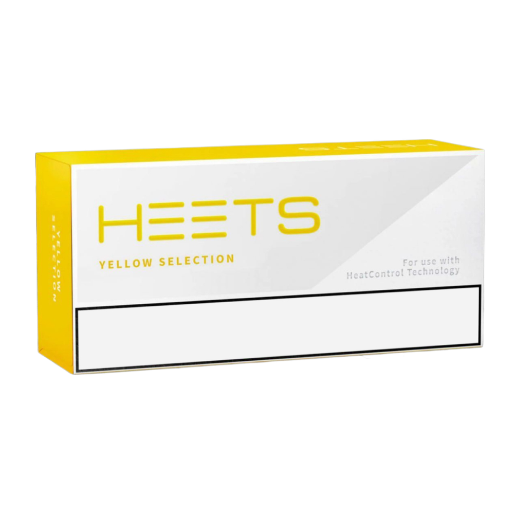 Купить стики Heets Yellow selection Армения (блок - 10 пачек) в Москве с доставкой по России