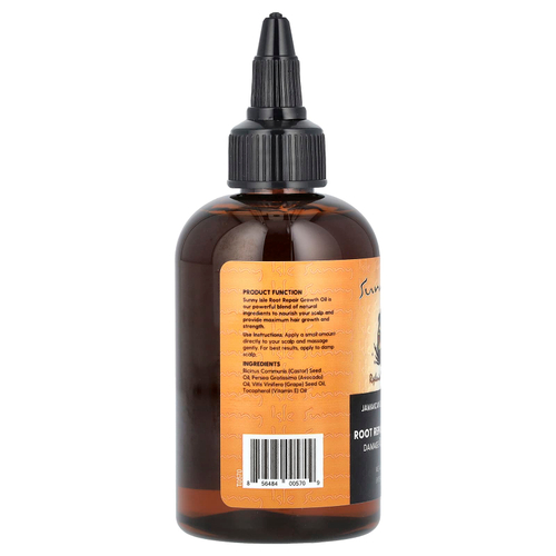 Sunny Isle, Ямайское черное касторовое масло, масло для восстановления и роста корней, 118 мл (4 жидк. унц.)