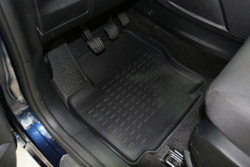 Коврики Standard, в салон FORD S-MAX, 2006- , (FN), 4 шт. (полиуретан, чёрные) Element.NLC.16.12.210