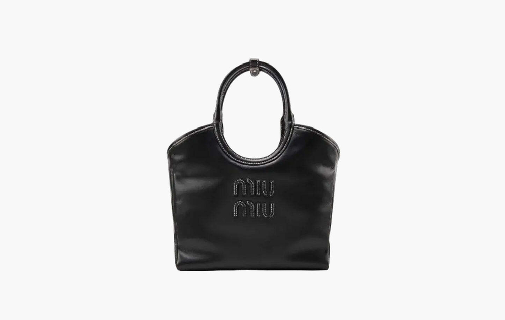 Сумка Miu Miu IVY Leather Mini Bag "Black"
