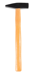 Молоток 400гр. Квадратный боёк, деревянная ручка, Вихрь