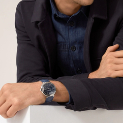 CARTIER Blue Balloon Collection Automatic Mechanical Movement Men"s Watches Watch 42mm Blue Dial