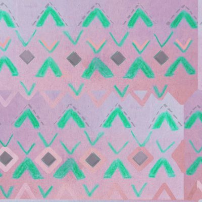 Геометрический паттерн с градиентом