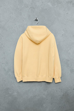 ZARA STORIESZ - ТОЛСТОВКА НА МОЛНИИ СВОБОДНОГО КРОЯ, СВЕТЛО-ЖЕЛТЫЙ