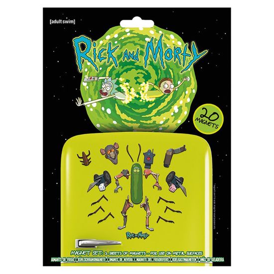 Набор магнитов Rick And Morty (Weaponize The Pickle) Рик и Морти MS65086