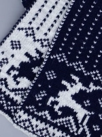 Шарф вязаный зимний для детей