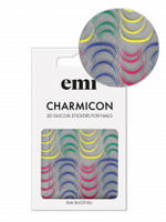 Charmicon 3D Silicone Stickers №205 Яркие лунулы