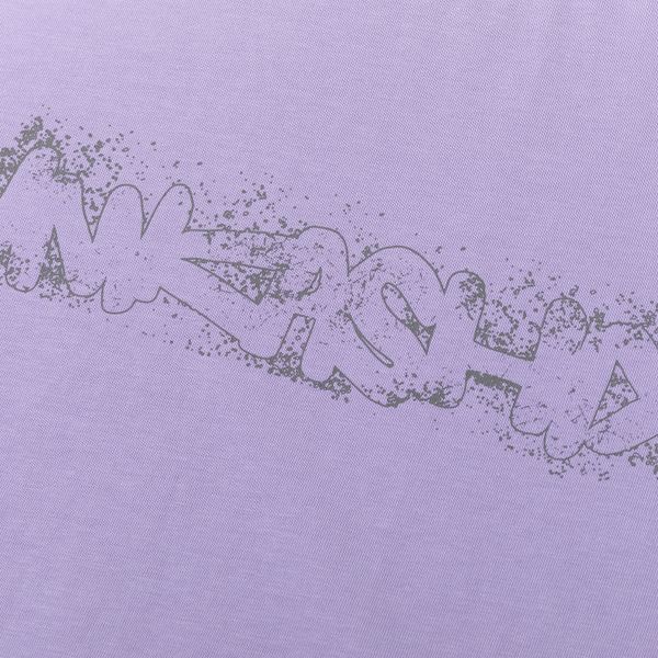 Футболка Sprayed logo фиолетовая - фото 3