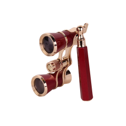 Бинокль БГЦ 3*25 E08(красный лорнет)