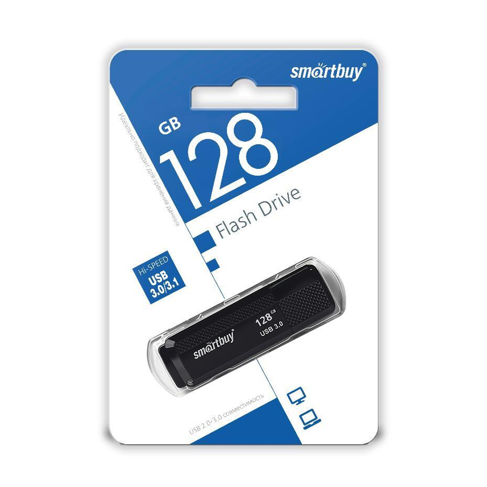 USB 3.0/3.1 карта памяти 128ГБ Smart Buy Dock (черный)
