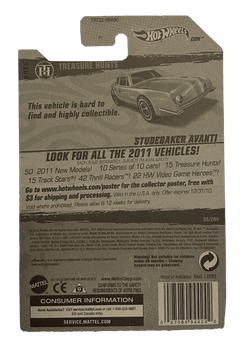 Hot Wheels Treasure Hunt Studebaker Avanti (2011)