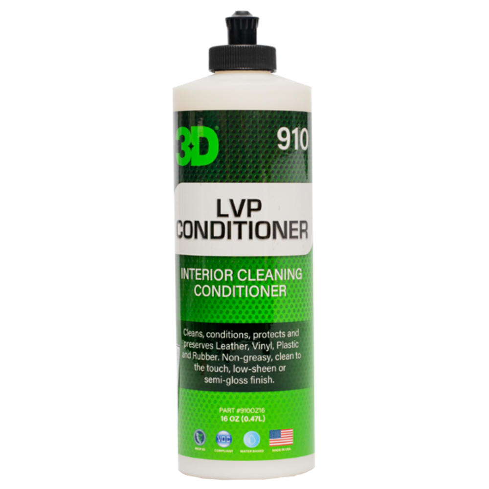 3D (LVP Conditioner) 16oz 0,48л  Средство по уходу за кожей, винилом и пластиком  Полимерное покрытие, 910OZ16