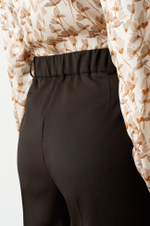 3928 Брюки женские (коричневый)