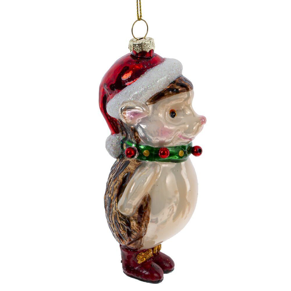 GAEM Украшение новогоднее "Ёжик", L6,5 W6,5 H14 см