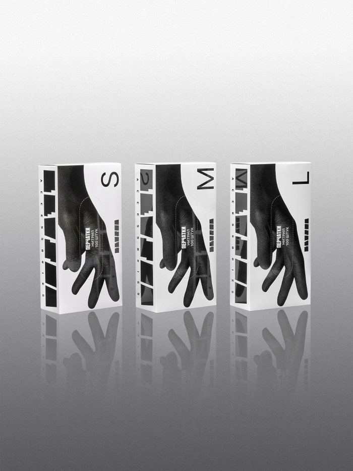 Перчатки нитриловые LEVSHAccessories