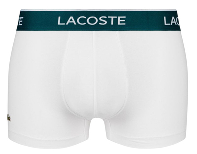 Мужские спортивные боксеры Lacoste Casual Cotton Stretch Boxer 3P - white