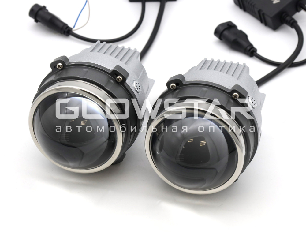 Билед ПТФ модули Aozoom M5 2024, 3.0 дюйма, ближний/дальний (комплект, 2шт)
