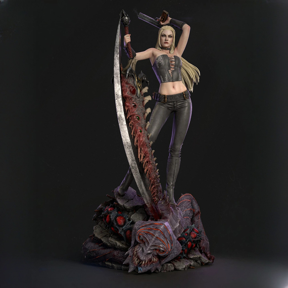 Trish demon blade - Devil May Cry