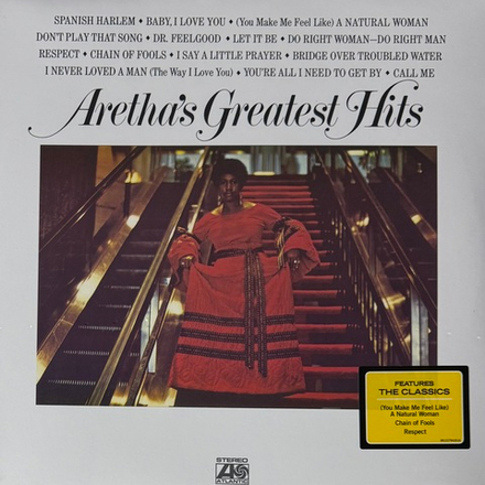 Виниловая пластинка Aretha Franklin ‎– Aretha's Greatest Hits LP